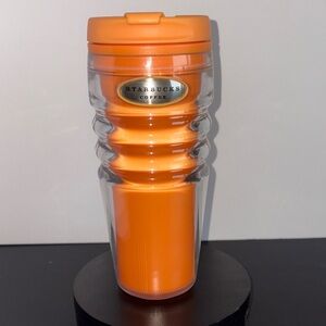Starbucks Vibrant Orange Travel Mug 2008